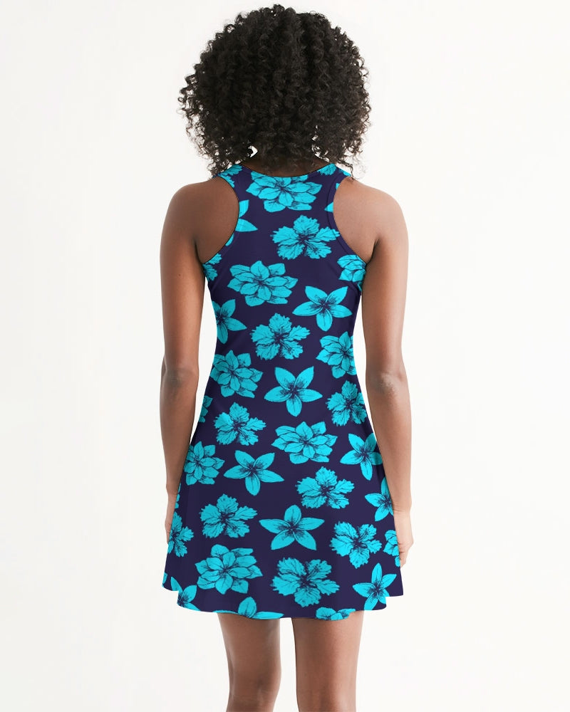 Find Your Coast® Floral Surf Casual Racerback Dress